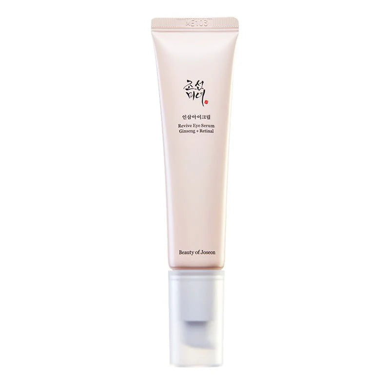 Beauty Of Joseon retinal eye cream for wrinkles with ginseng and revitalizing serum in sleek tube
