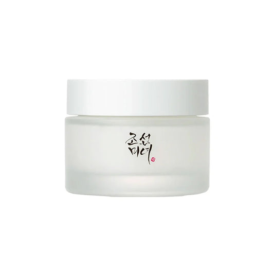 Beauty Of Joseon hydrating face cream dynasty in frosted glass jar with white lid
