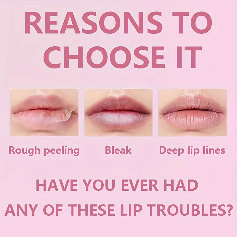 Lip care mask for dry lips addressing rough peeling, bleak lips, and deep lip lines by Zuzu Aura
