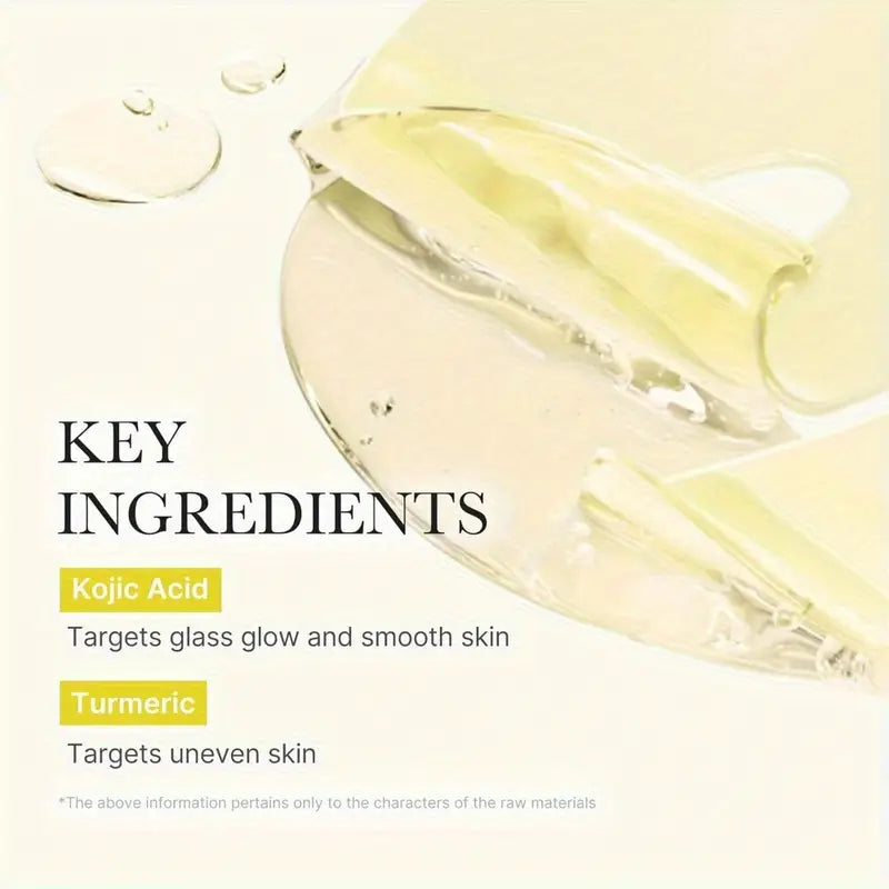 Medicube face mask for glowing skin with key ingredients kojic acid and turmeric for smooth and even skin