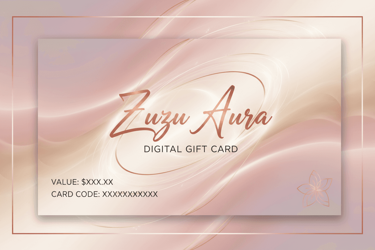 Zuzu Aura gift card, Digital Gift Card, Online only