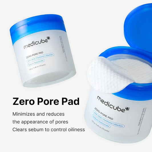 Medicube Zero Pore Pad 2.0, 70 pads