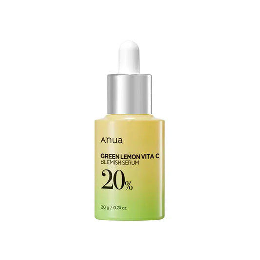 Anua Green Lemon Vita C vitamin C blemish serum with 20 percent concentration in 20 gram bottle