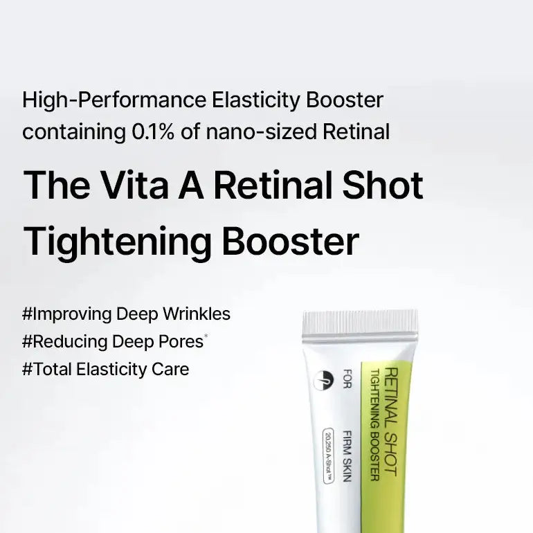 Zuzu Aura Vita A Retinal Shot Tightening Booster for non invasive skin tightening procedures and improving deep wrinkles