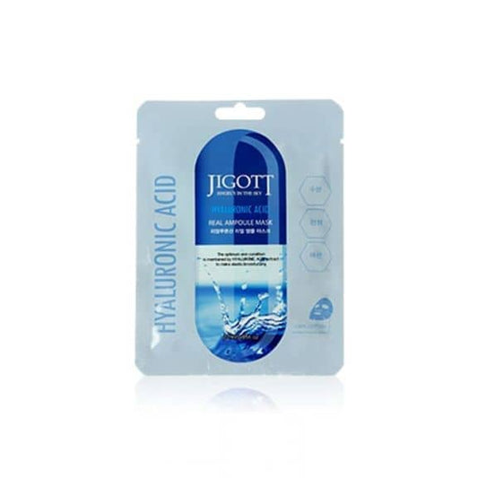 Zuzu Aura Jigott Hyaluronic Acid Real Ampoule Mask for Deep Hydration and Skin Nourishment