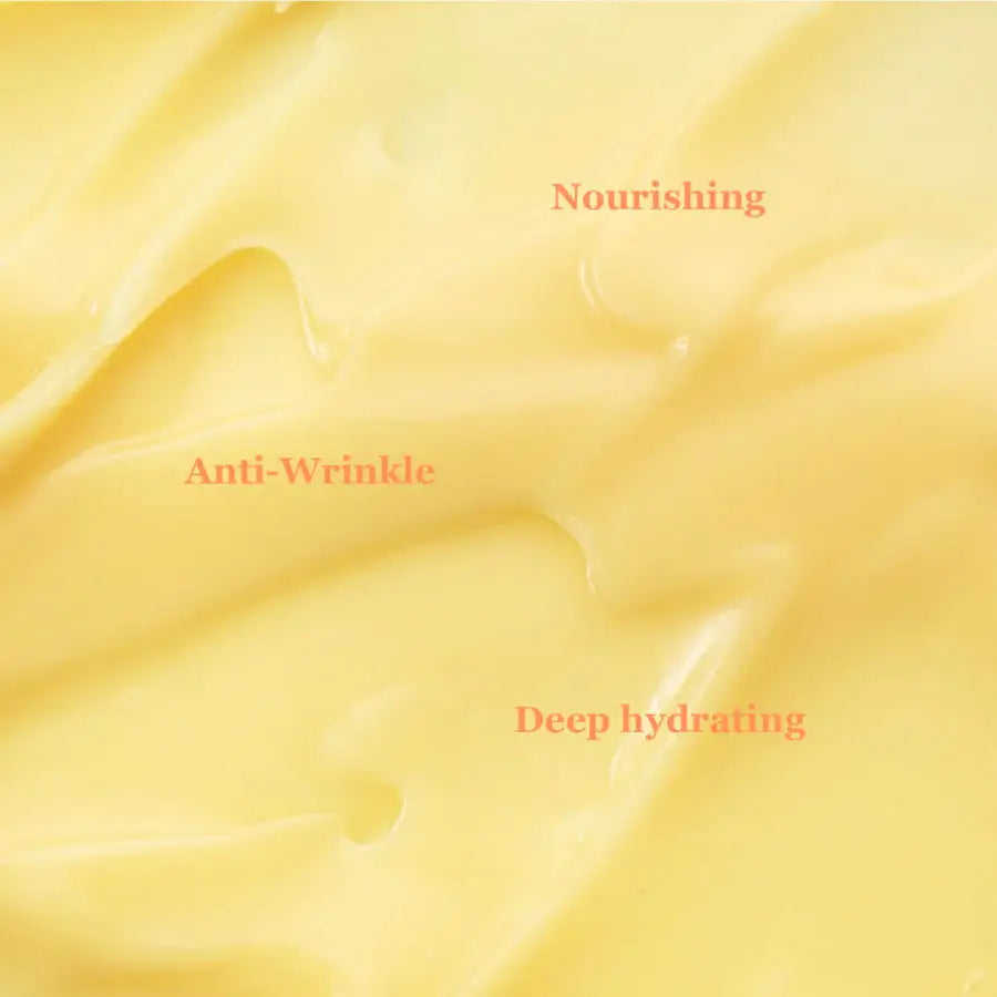Beauty Of Joseon retinal eye cream for wrinkles with a creamy texture highlighting nourishing and deep hydrating properties