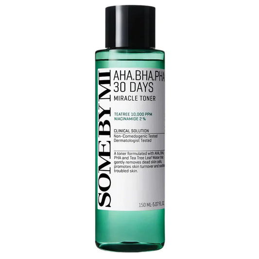 Some By Mi AHA BHA PHA toner 150ml bottle for gentle exfoliation and skin soothing